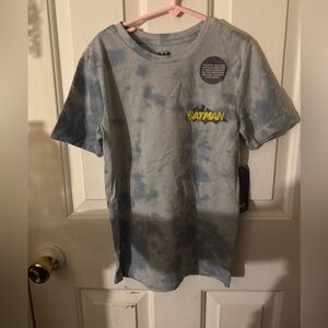 NWT Batman Tie-Dye Kids T-Shirt - Blue